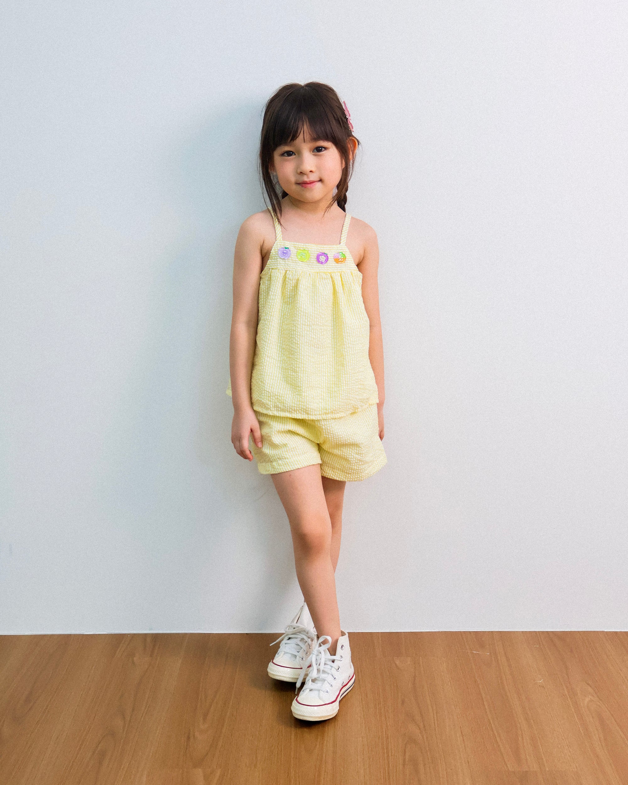 Lemon seersucker set