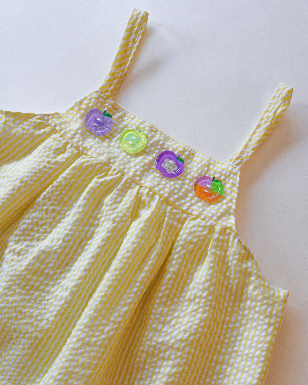Lemon seersucker set