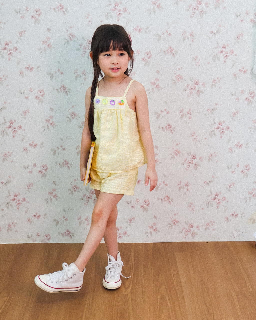 Lemon seersucker set