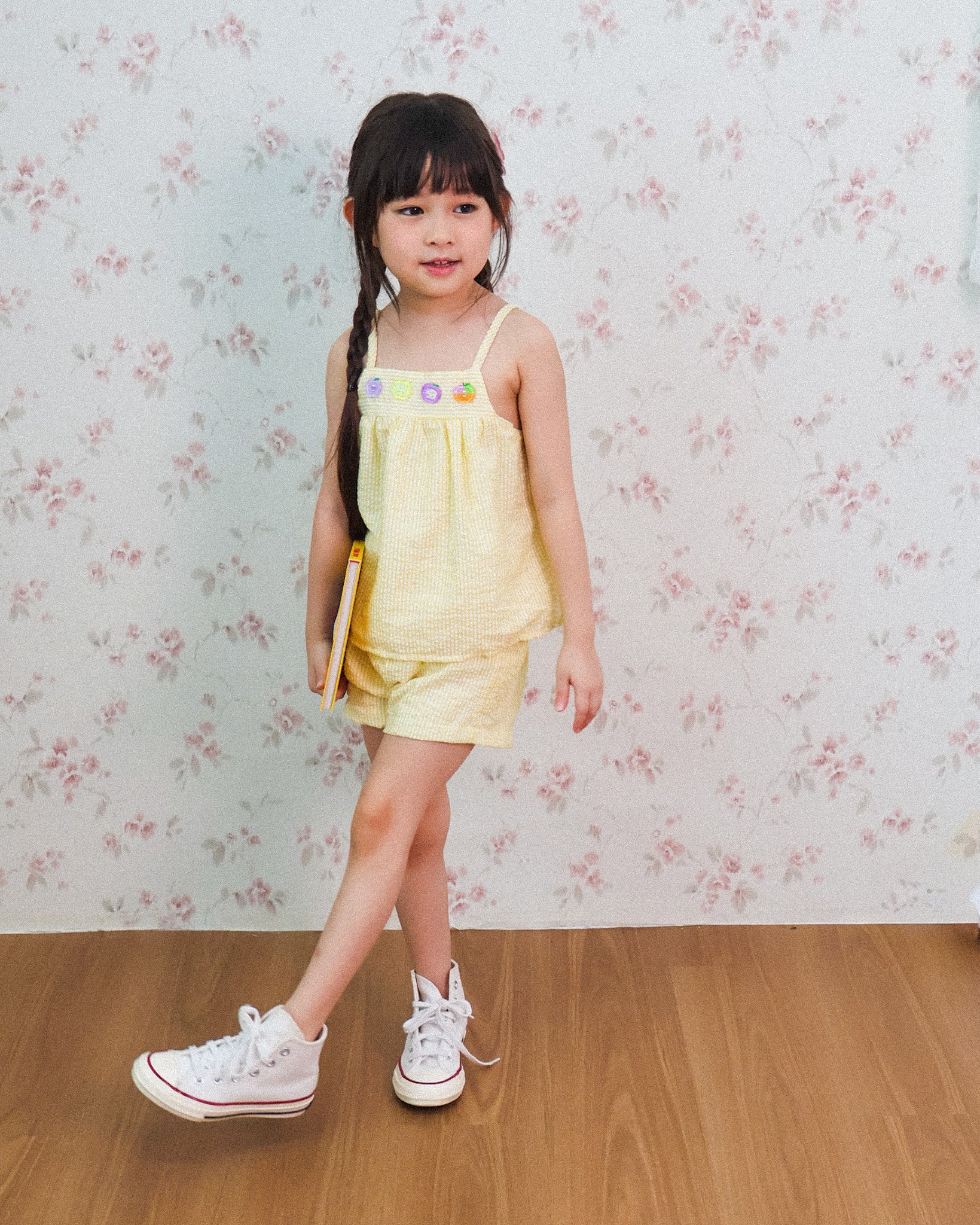 Lemon seersucker set